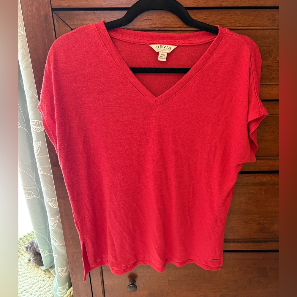 Orvis V-neck Tee